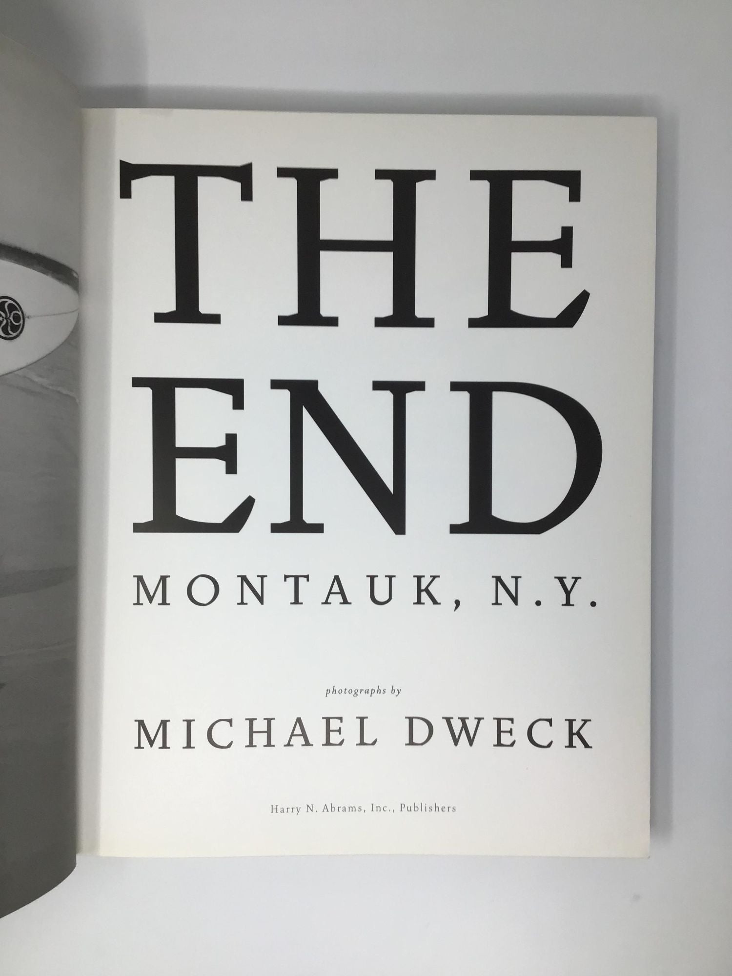 The End: Montauk, N.Y. by Michael Dweck on Sag Harbor Books