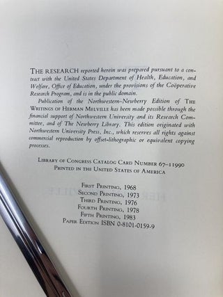 The Writings of Herman Melville, Vol. 1: Typee - A Peep at Polynesian Life