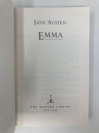 Emma (Modern Library)
