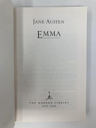 Emma (Modern Library)