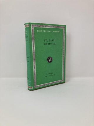 Item #130113 Basil: The Letters, Volume I, Letters 1-58 (Loeb Classical Library No. 190). Basil