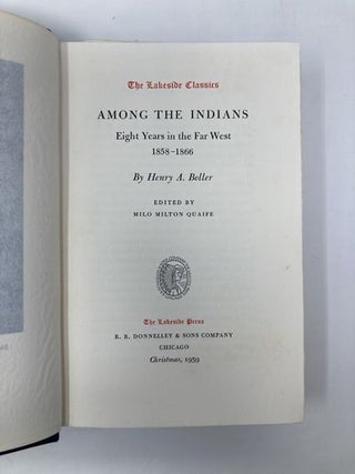 Among the Indians: Eight Years in the Far West 1858-1866