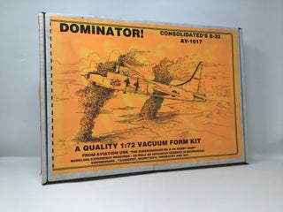 Item #130870 Dominator! Consolidated’s B-32 AV-1017 Vacuum Form 1/72 Scale Model Kit