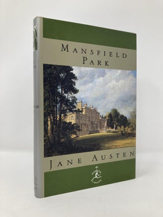 Item #131749 Mansfield Park (Modern Library of the World's Best Books). Jane Austen