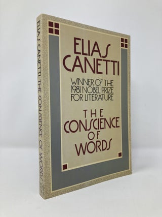 Item #133935 The Conscience of Words. Elias Canetti