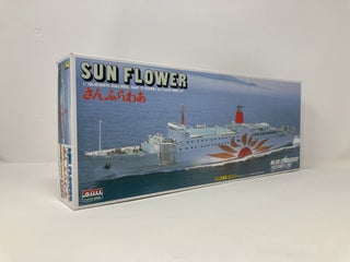 Item #137923 ARII Sun Flower Blue Highway Line 1/700 Scale Model Kit