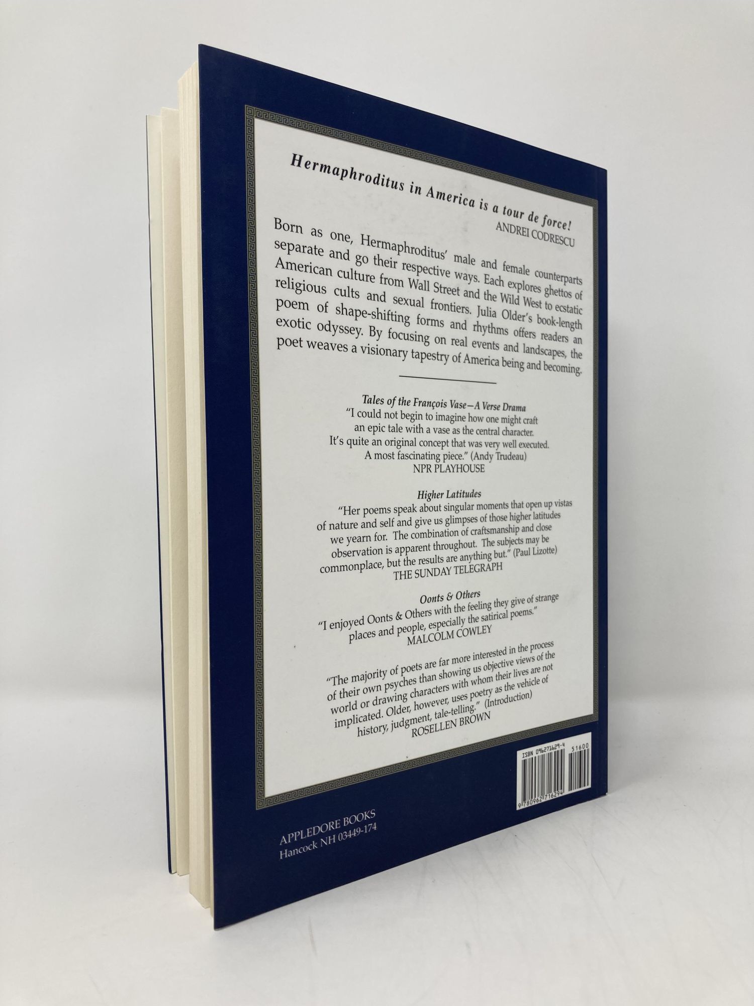 Hermaphroditus in America | Julia Older | First Edition