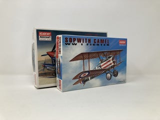 Item #138297 Academy Sopwith Camel WWI Fighter and Academy Minicraft Curtiss P-40B Tomahawk 1/72...