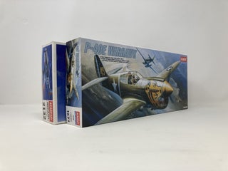 Item #138951 Academy P-40E Warhawk and Academy Minicraft North American P-51D Mustang 1/72 Scale...