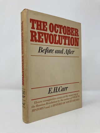 Item #139872 The October Revolution. E. H. Carr
