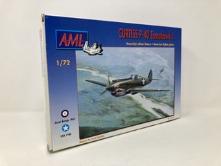 Item #140143 AML Curtiss P-40 Tomahawk I. American Fighter Plane 1/72 Scale Model Kit