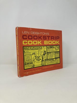 Item #142039 Len Deighton's Cookstrip Cook Book. Len Deighton