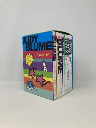 Item #142228 Judy Blume Boxed Set: Are You There God? It's Me, Margaret; Blubber; Deenie; Iggie's...