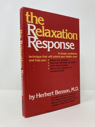 Item #143475 The Relaxation Response. Herbert Benson