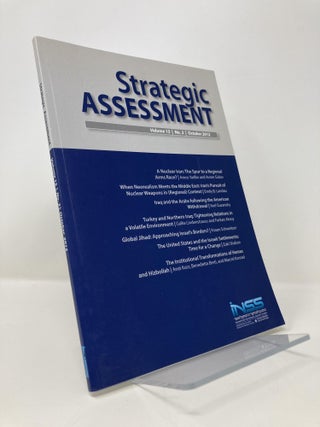 Item #148280 Strategic Assessment (Volume 15, No. 3, October 2012). Amos Yadlin, Judith Rosen