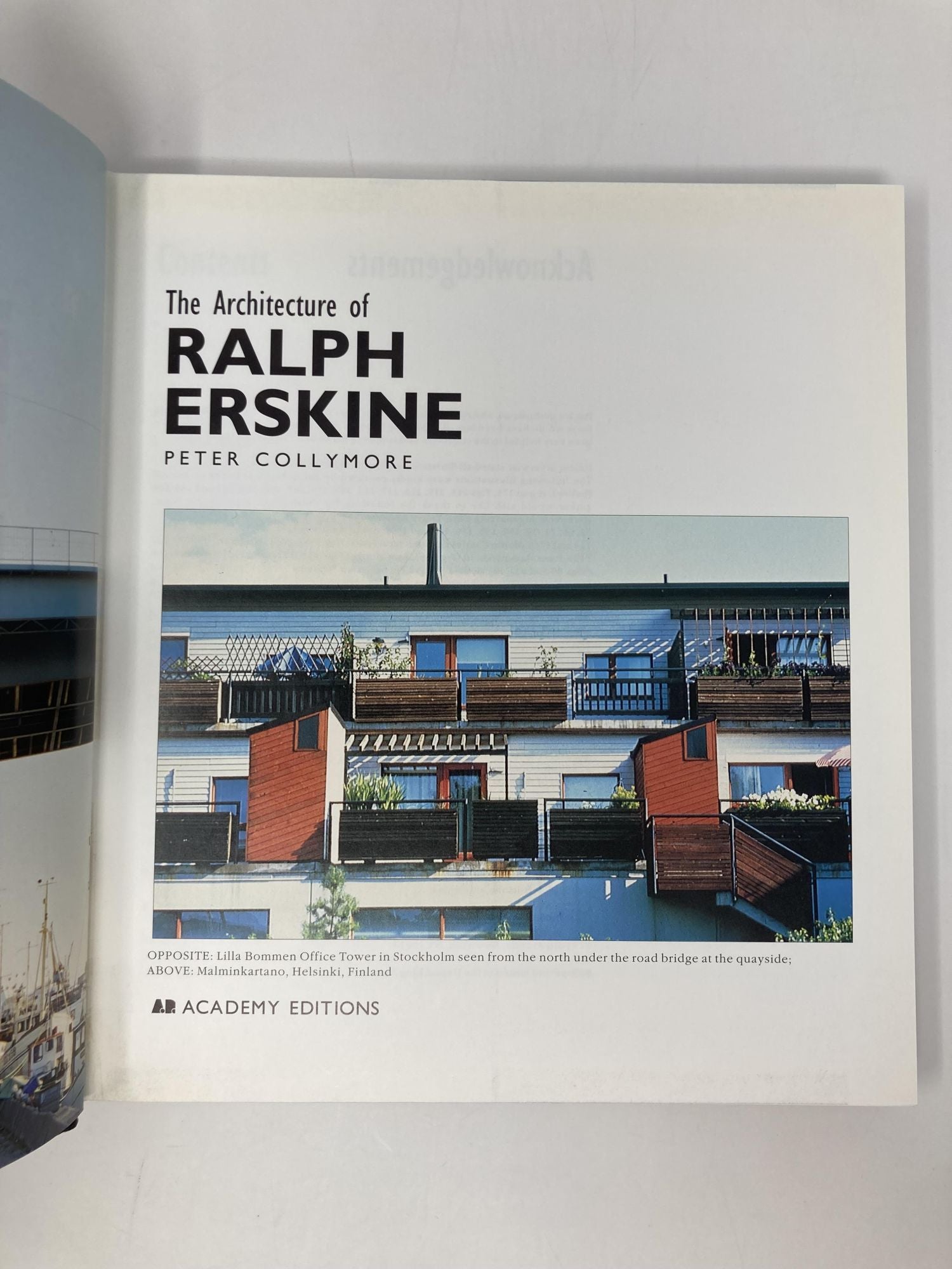 The Architecture of Ralph Erskine by Peter Collymore, Ralph, Erskine on Sag  Harbor Books