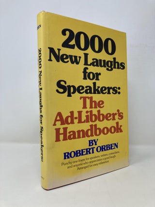Item #150177 2000 New Laughs For Speakers: The Ad-Libber's Handbook. Robert Orben