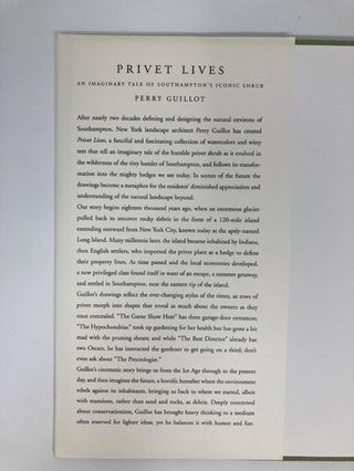 Privet Lives: An Imaginary Tale of Southampton's Iconic Shrub