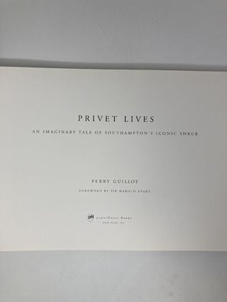 Privet Lives: An Imaginary Tale of Southampton's Iconic Shrub