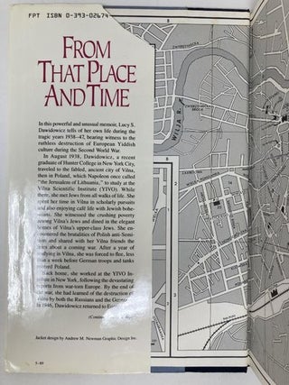 From That Place and Time: A Memoir, 1938-1947