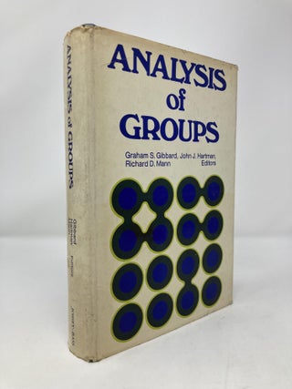Item #151748 Analysis of Groups: Contributions to Theory, Research, and Practice (Jossey-Bass...
