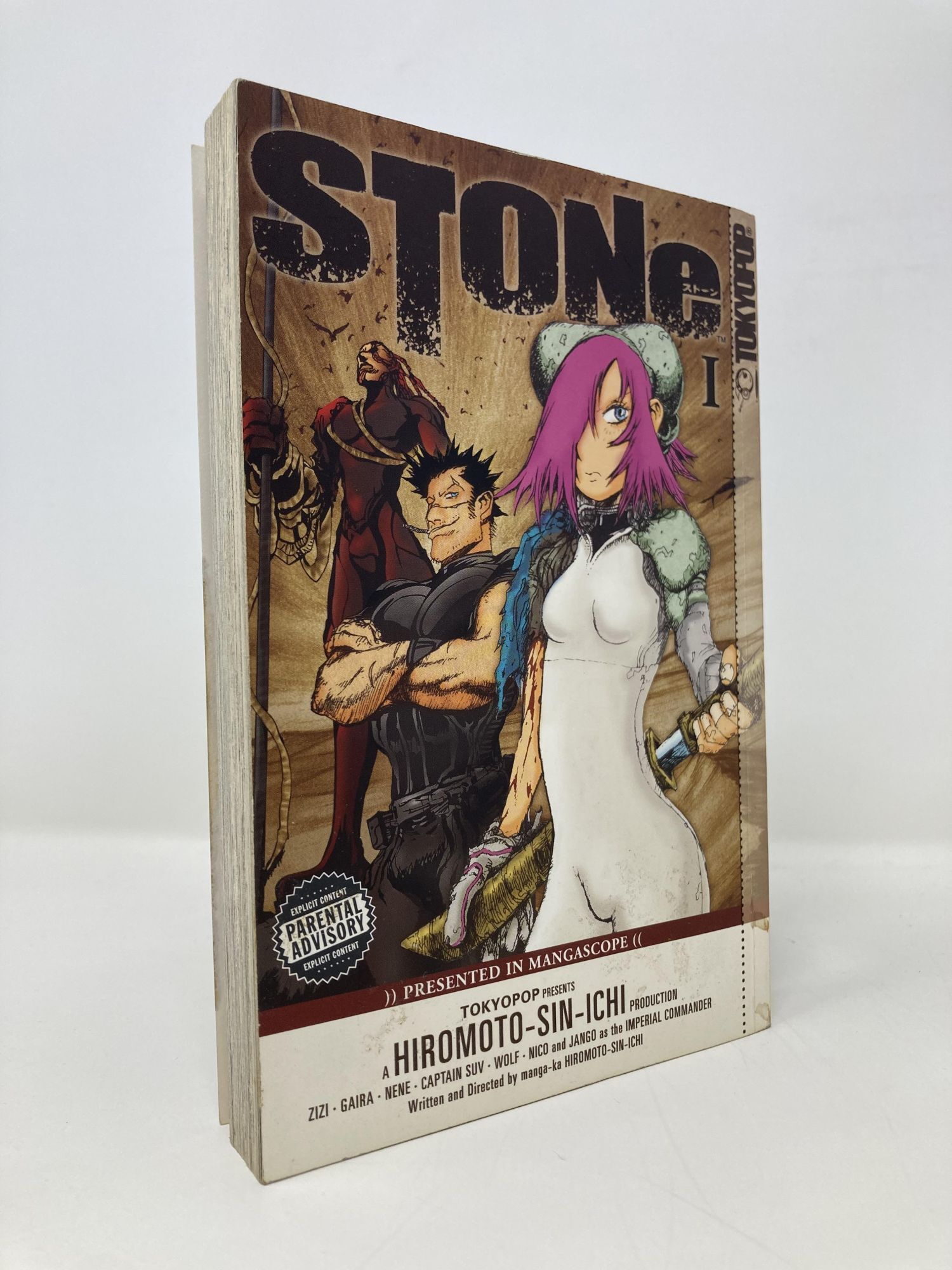 Stone, Vol. 1 | Sin-Ichi Hiromoto, Aaron, Sparrow | First Edition
