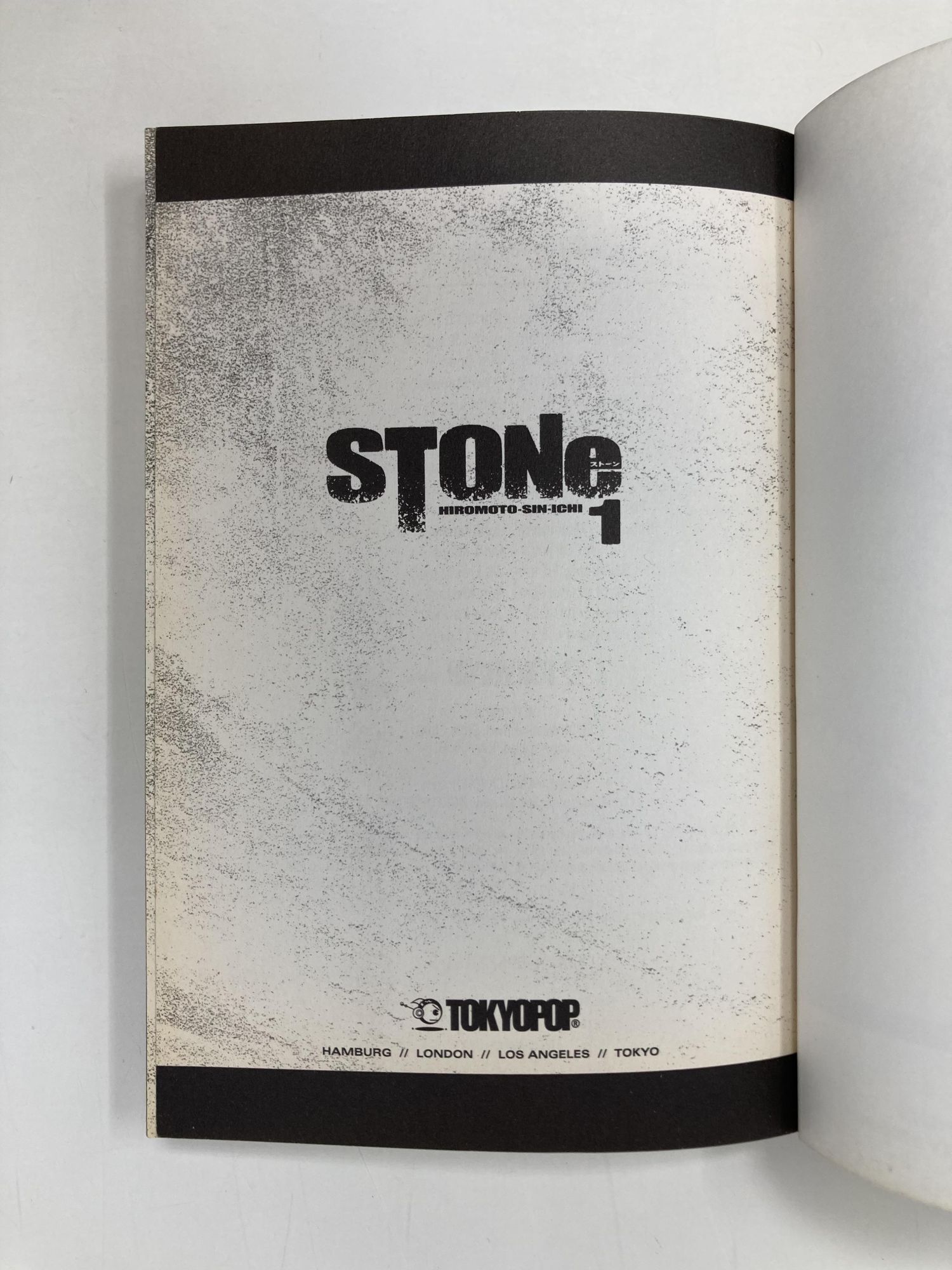 Stone, Vol. 1 | Sin-Ichi Hiromoto, Aaron, Sparrow | First Edition