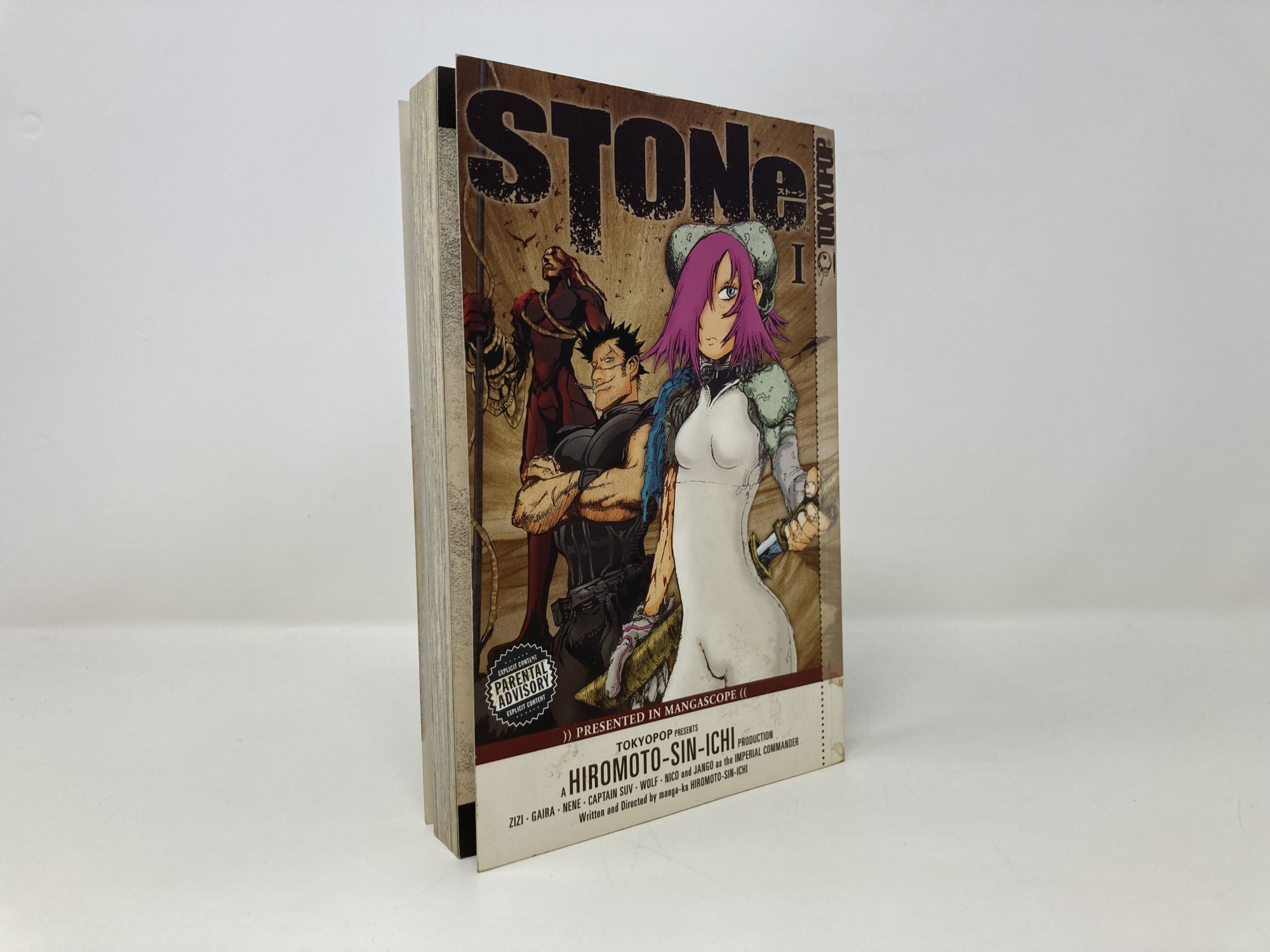 Stone, Vol. 1 | Sin-Ichi Hiromoto, Aaron, Sparrow | First Edition