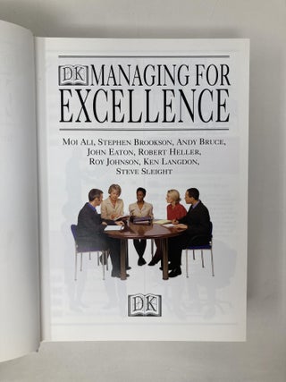 Managing For Excellence