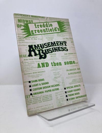 Item #154147 Amusement business and then some: Poems. Freddie Greenfield.