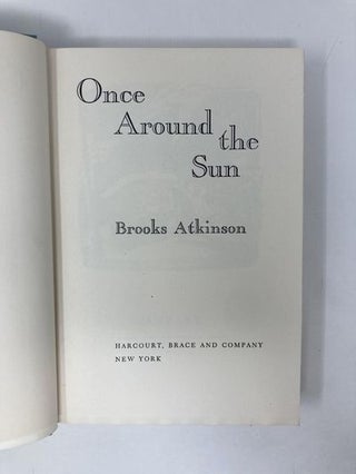 Once Around the Sun