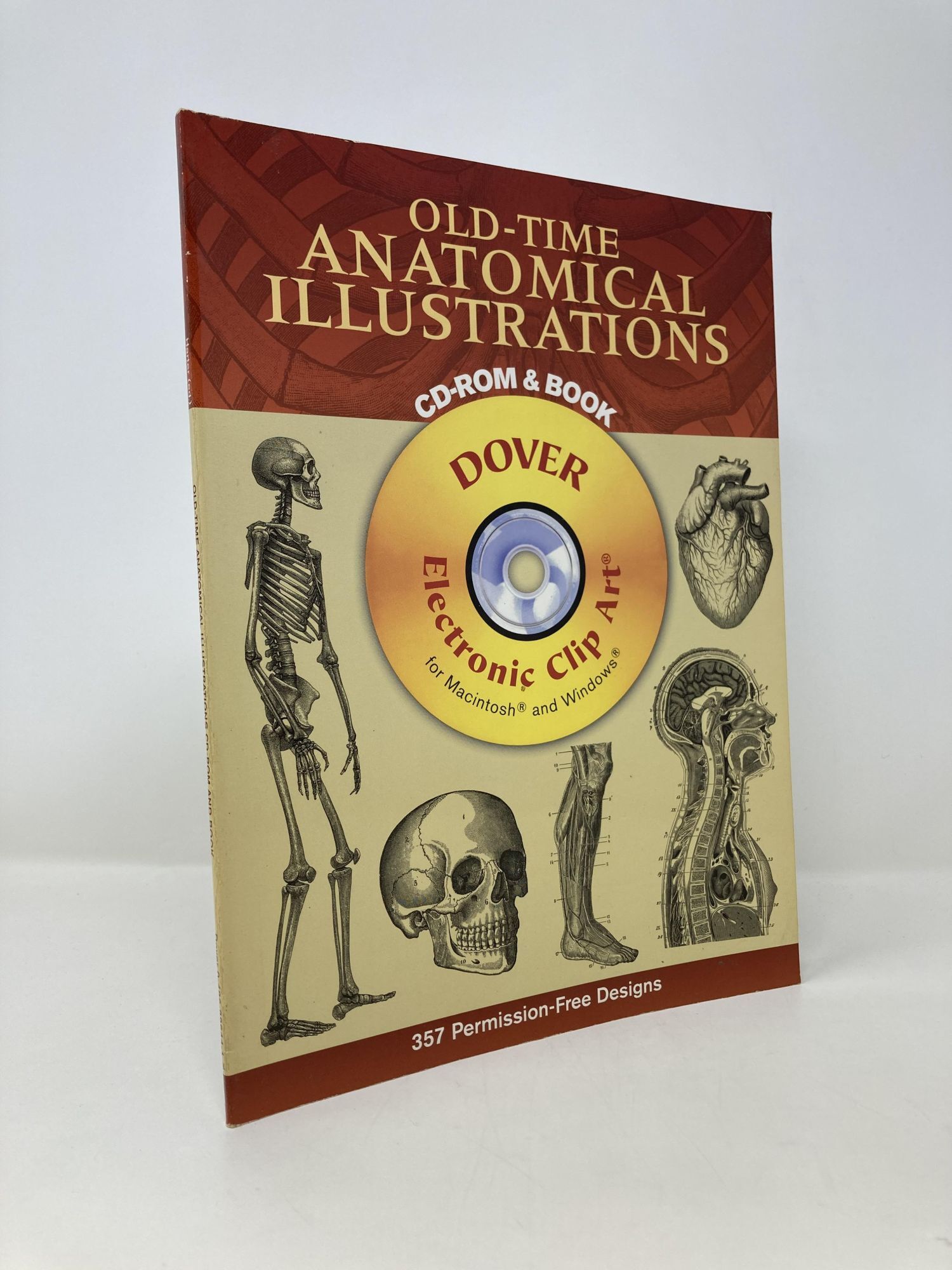 Old-Time Anatomical Illustrations CD-ROM and Book Dover Electronic