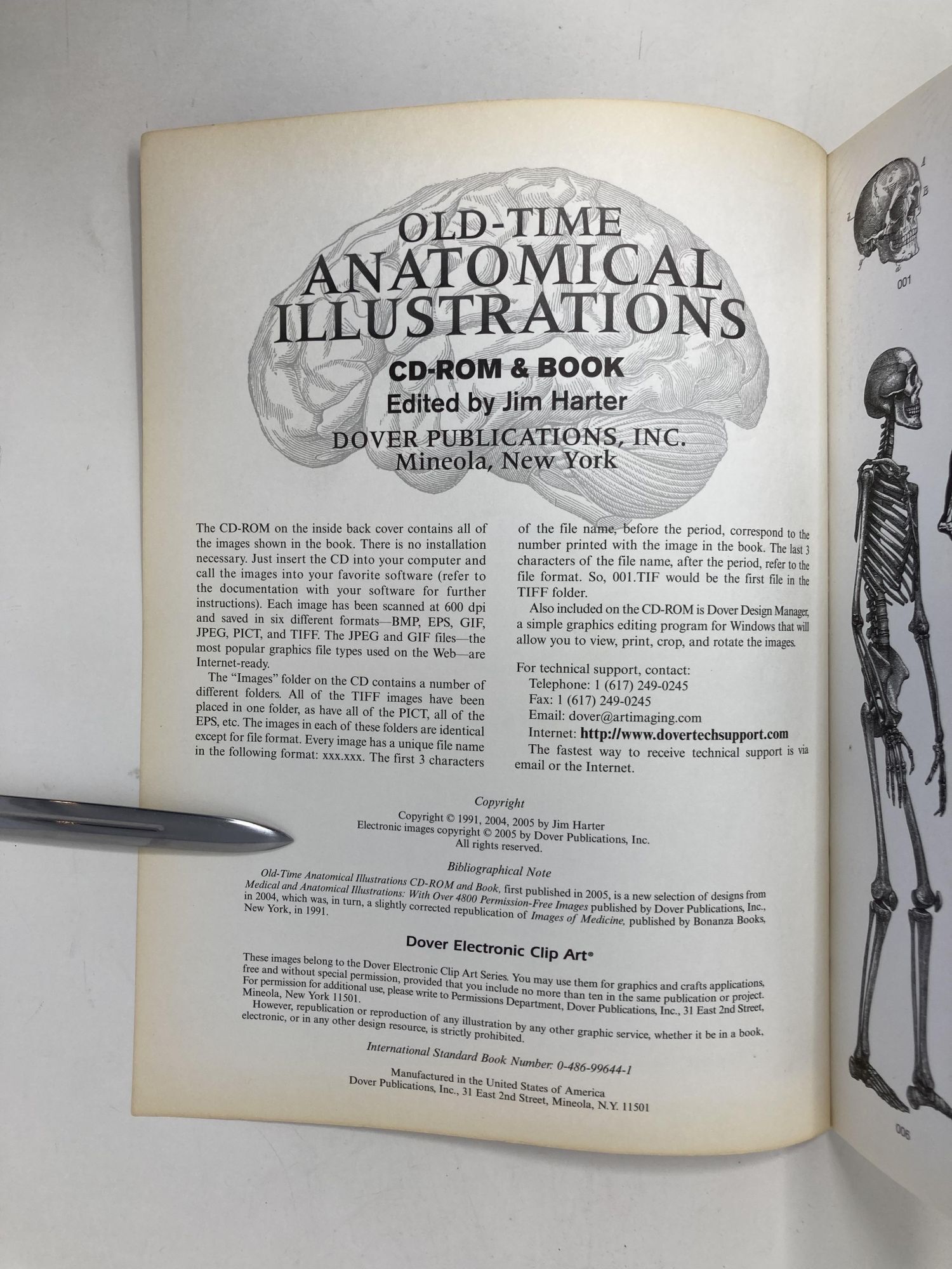 Old-Time Anatomical Illustrations CD-ROM and Book Dover Electronic