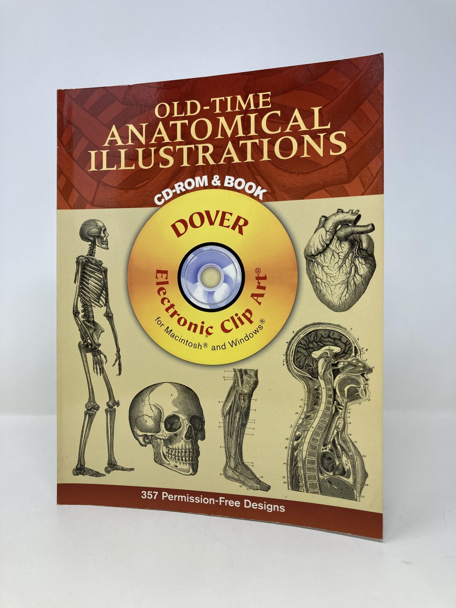Old-Time Anatomical Illustrations CD-ROM and Book Dover Electronic