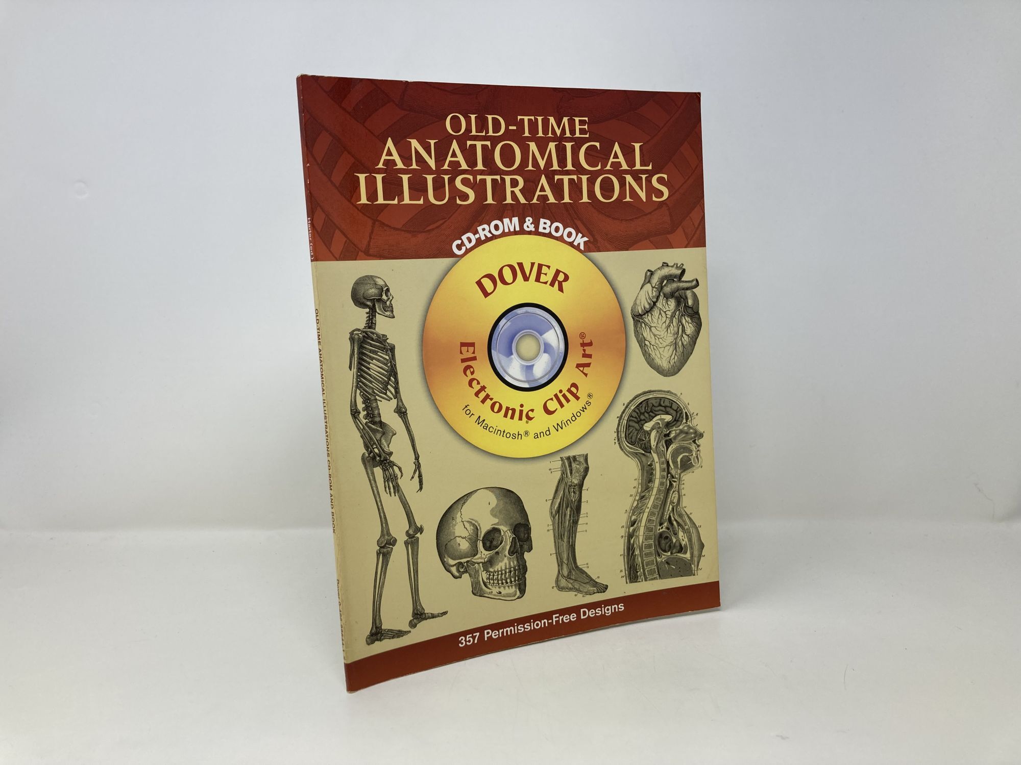 Old-Time Anatomical Illustrations CD-ROM and Book Dover Electronic