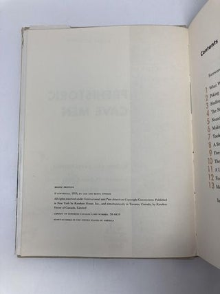 All About Prehistoric Cave Men | Sam and Beryl Epstein | First Edition