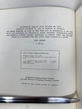 Give Me Combat;: The Memoirs of Julio W. Alvarez del Vayo