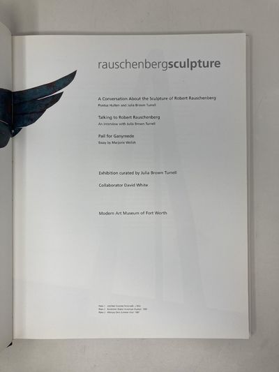 Rob Turrell Rauschenberg Sculpture | Robert Rauschenberg, Turrell Julia, White ...