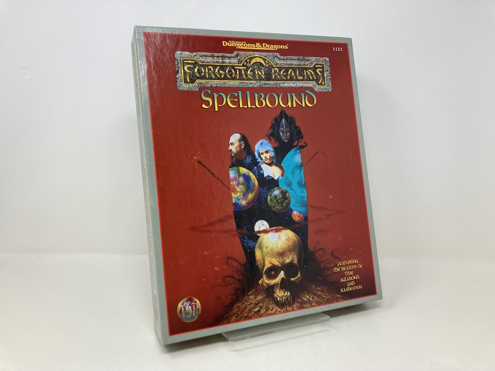 Advanced Dungeons popular & Dragons Forgotten Realms Spellbound Box Set Campaign 1121