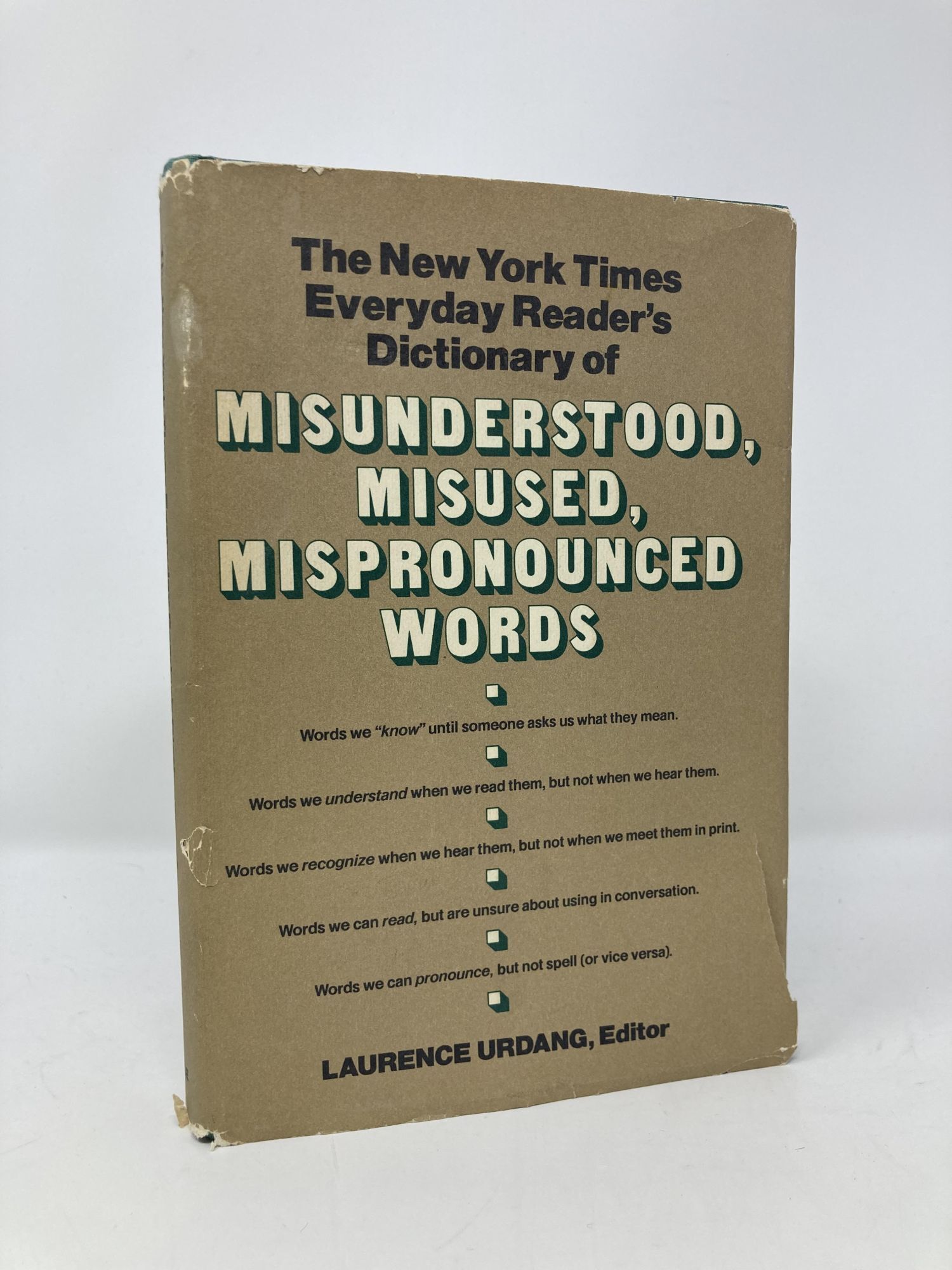 The New York Times Everyday Dictionary Of Misunderstood, Misused
