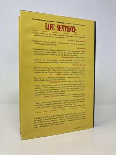 Life Sentence | Charles W. Colson | First Edition