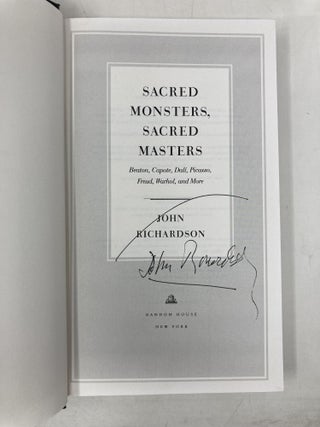 Sacred Monsters, Sacred Masters: Beaton, Capote, Dalí, Picasso, Freud, Warhol, and More