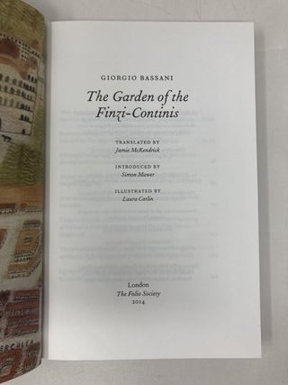 The Garden of the Fini-Continis