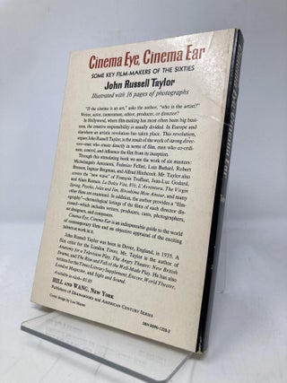 Cinema Eye Cinema Ear Some Key Film Make