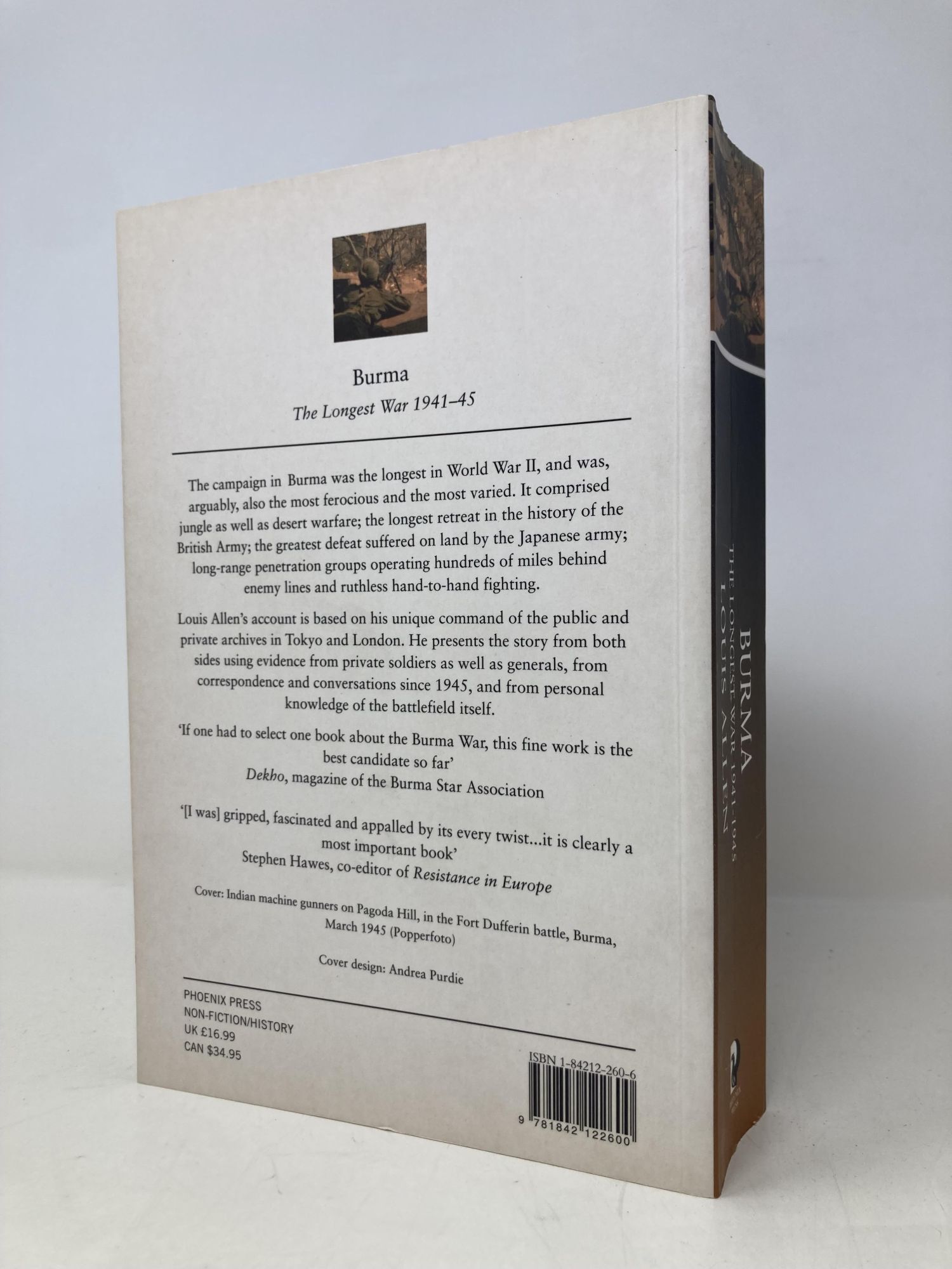 Burma: The Longest War 1941-1945 | Louis Allen | First Thus