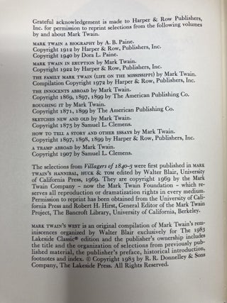 Mark Twain's West