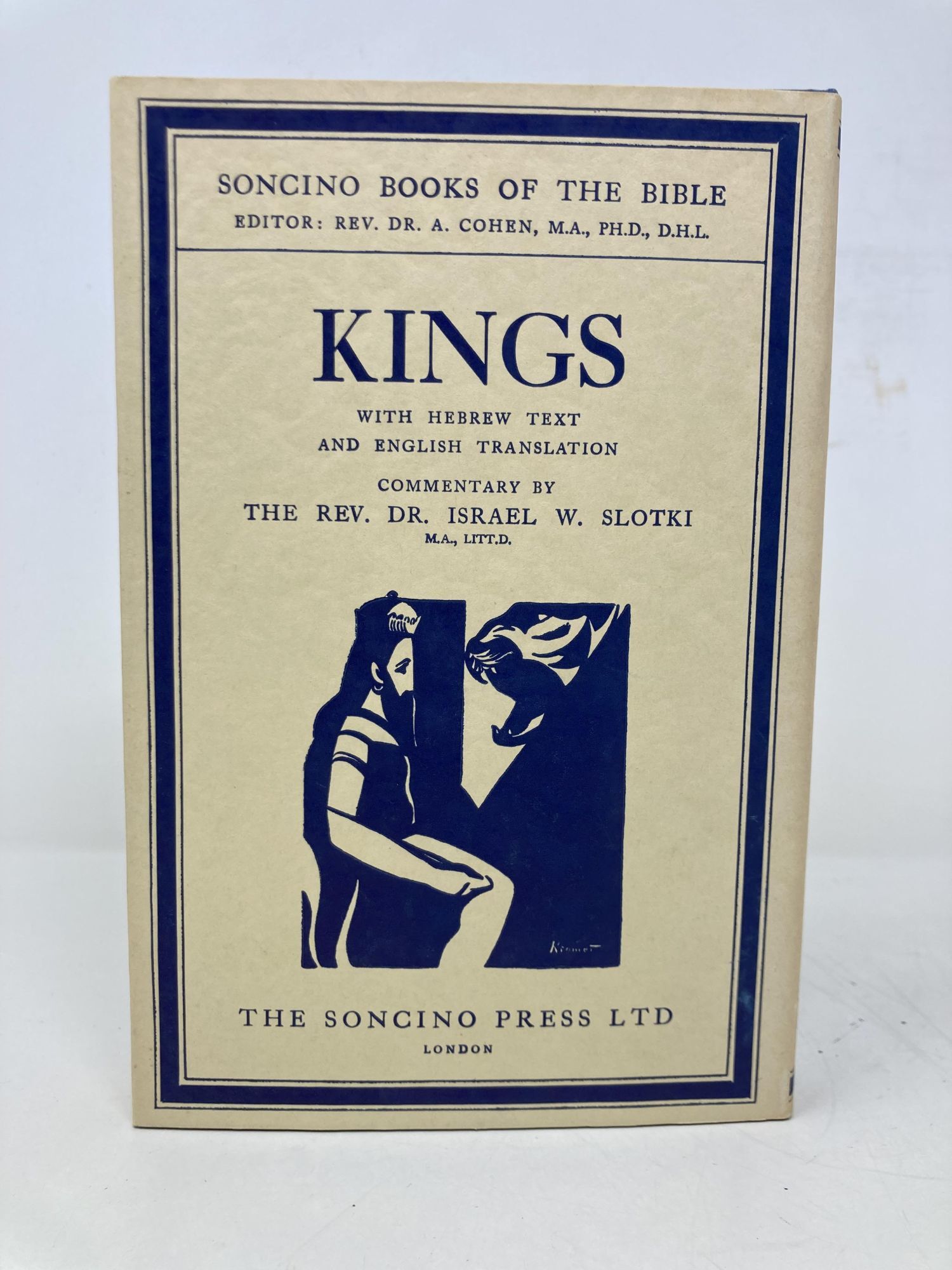 Kings | Rev. Dr. Israel W. Slotki | First Edition