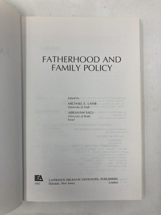 Fatherhood and Family Policy