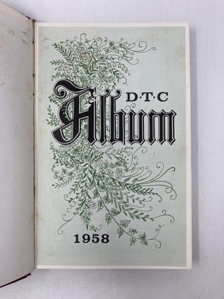 Dutch Treat Club Yearbook 1958: Album