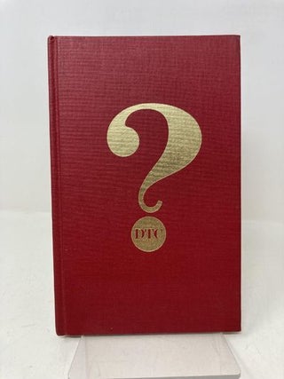 Dutch Treat Club Yearbook 1905-1985: Seventy-Ninth Anniversary